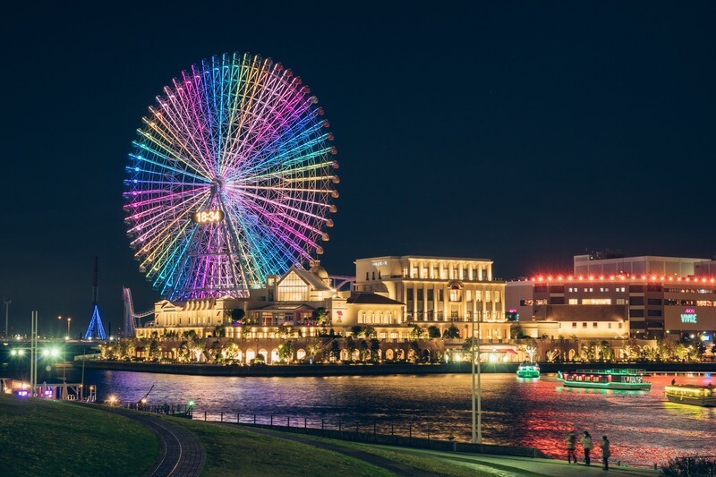 みなとみらいの夜景