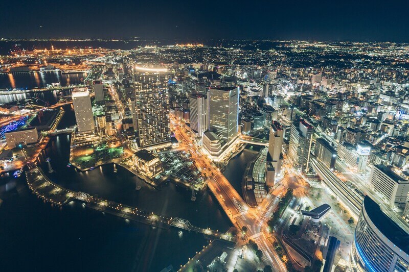 横浜の夜景